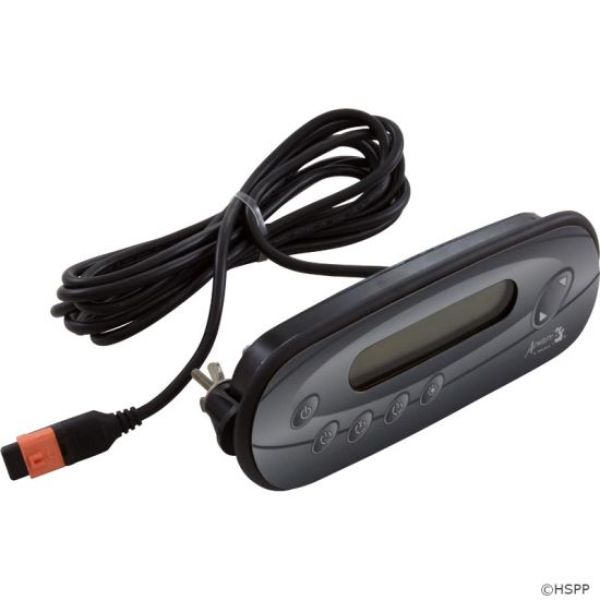 10 ft. Cable 7-Button Spaside Control Panel with K450-3OP LCD, Pump 1-3 with Link Plug