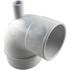 Picture of Waterway Plastics 642-3700V 2 in. S Suction Vacuum Break Fitting VGB Hi-Flow with 90 deg Elbow