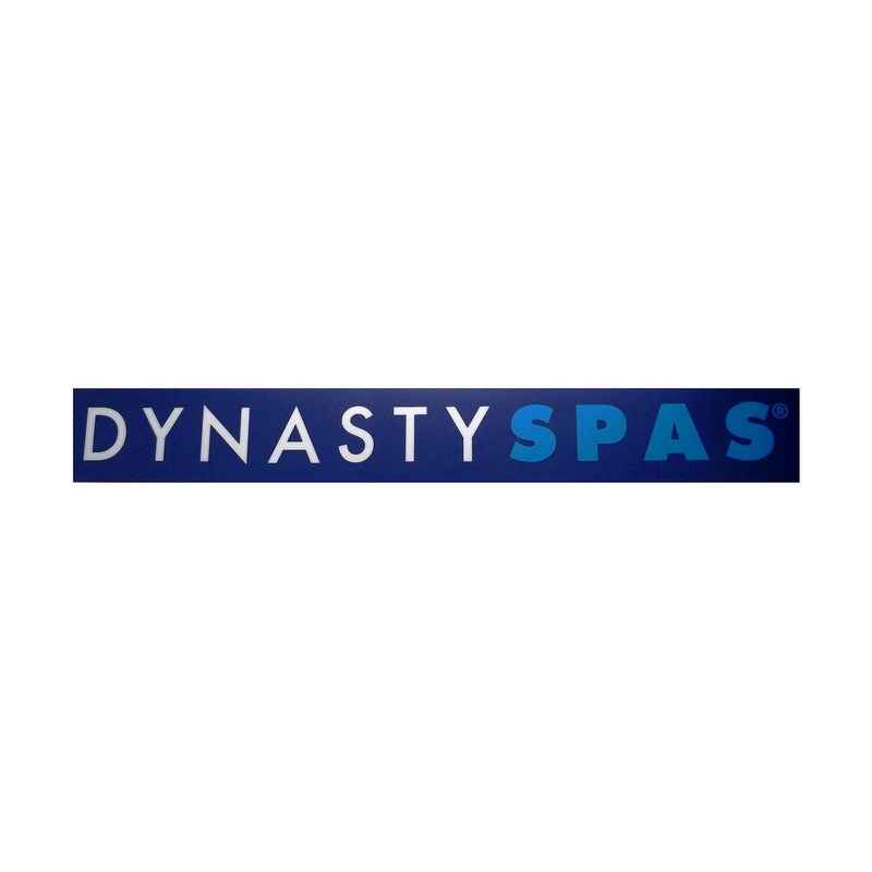 Swim Spa Floor Top Dynasty Logo Overlay