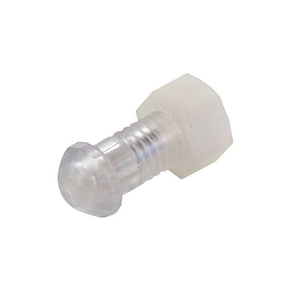 Lens Assembly Clear Optical Faceted LED Light, Clear