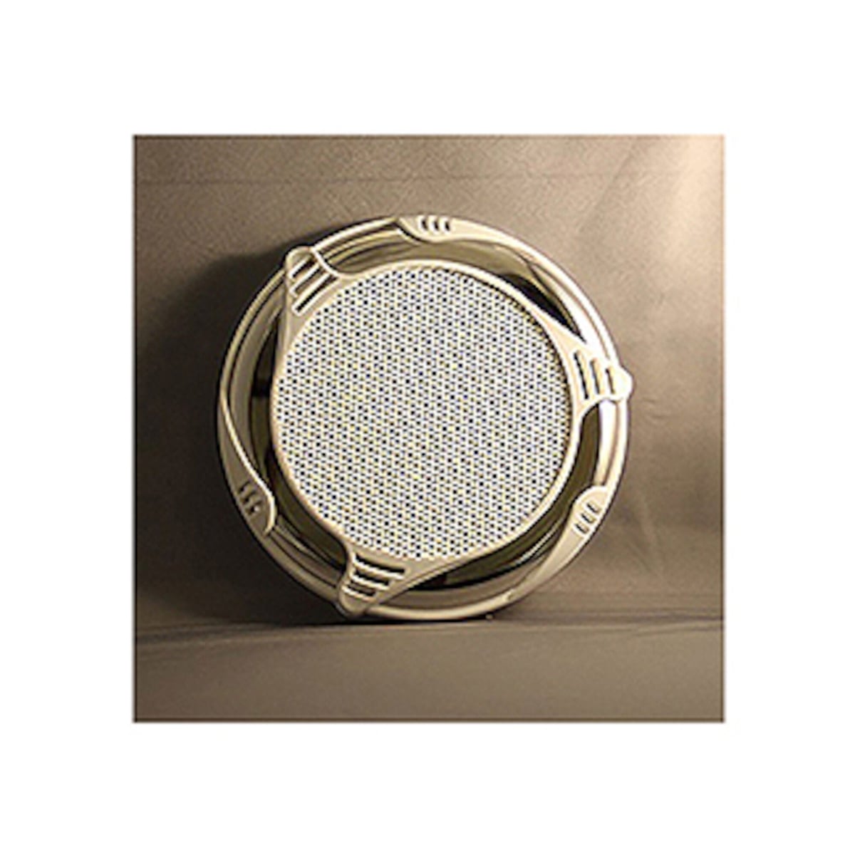 2 in. Cover Stainless Steel Custom Tweeter 2011 Stereo Speaker, White