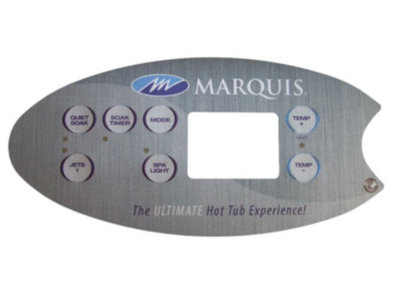 650-0682 4 Button Control Panel, Overlay