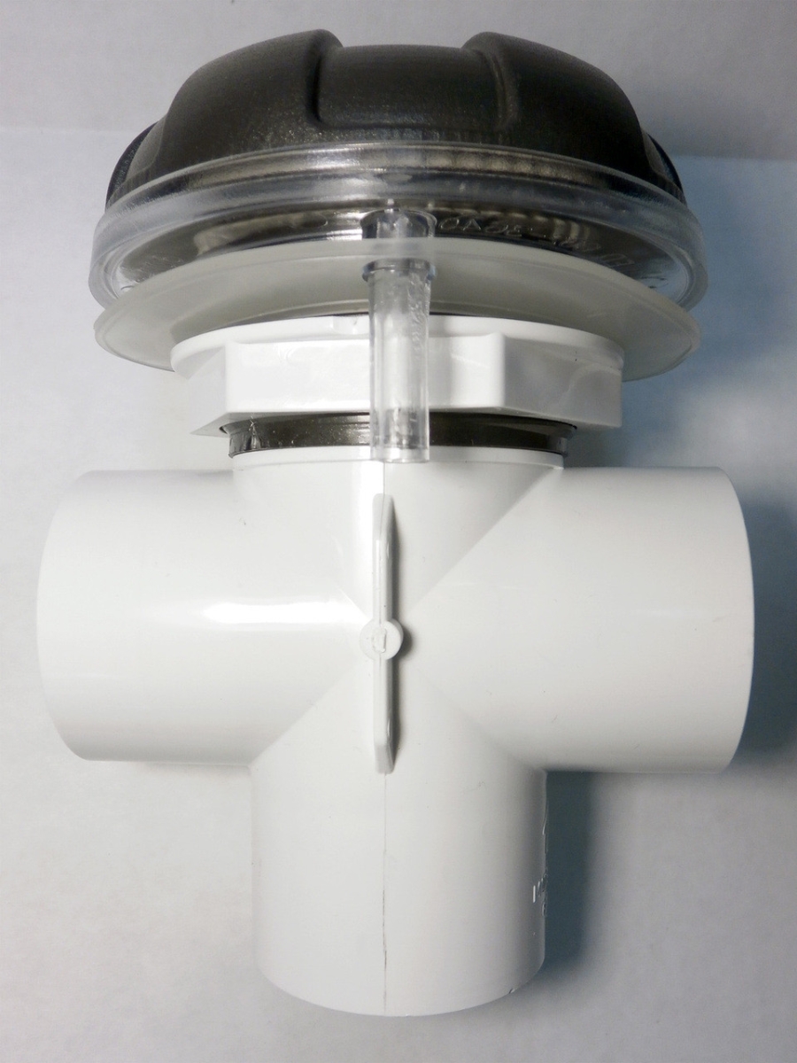 X245375 2 in. Diverter Valve Assembly, Gray
