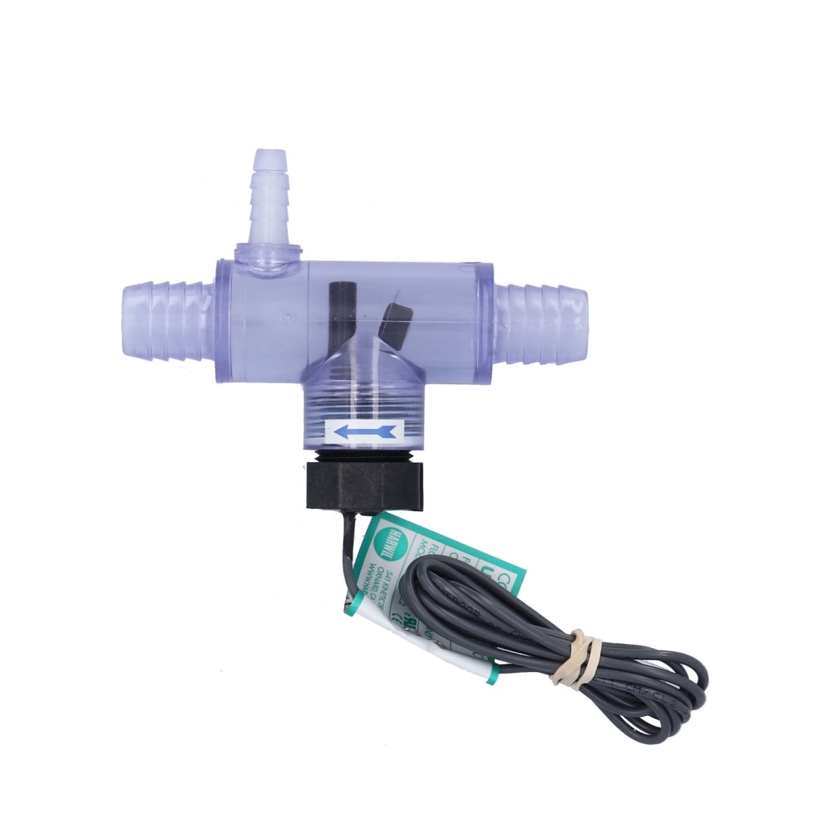 6560-860 0.37 Barb Box with Transparent T End Connectors 2-3 Pump Flow Switch