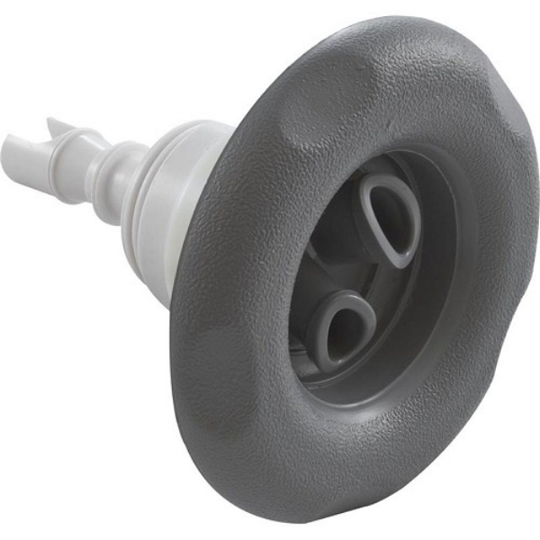 229-8177 4 in. Poly Storm Twin Roto 5-Scallop Jet Internal - Gray