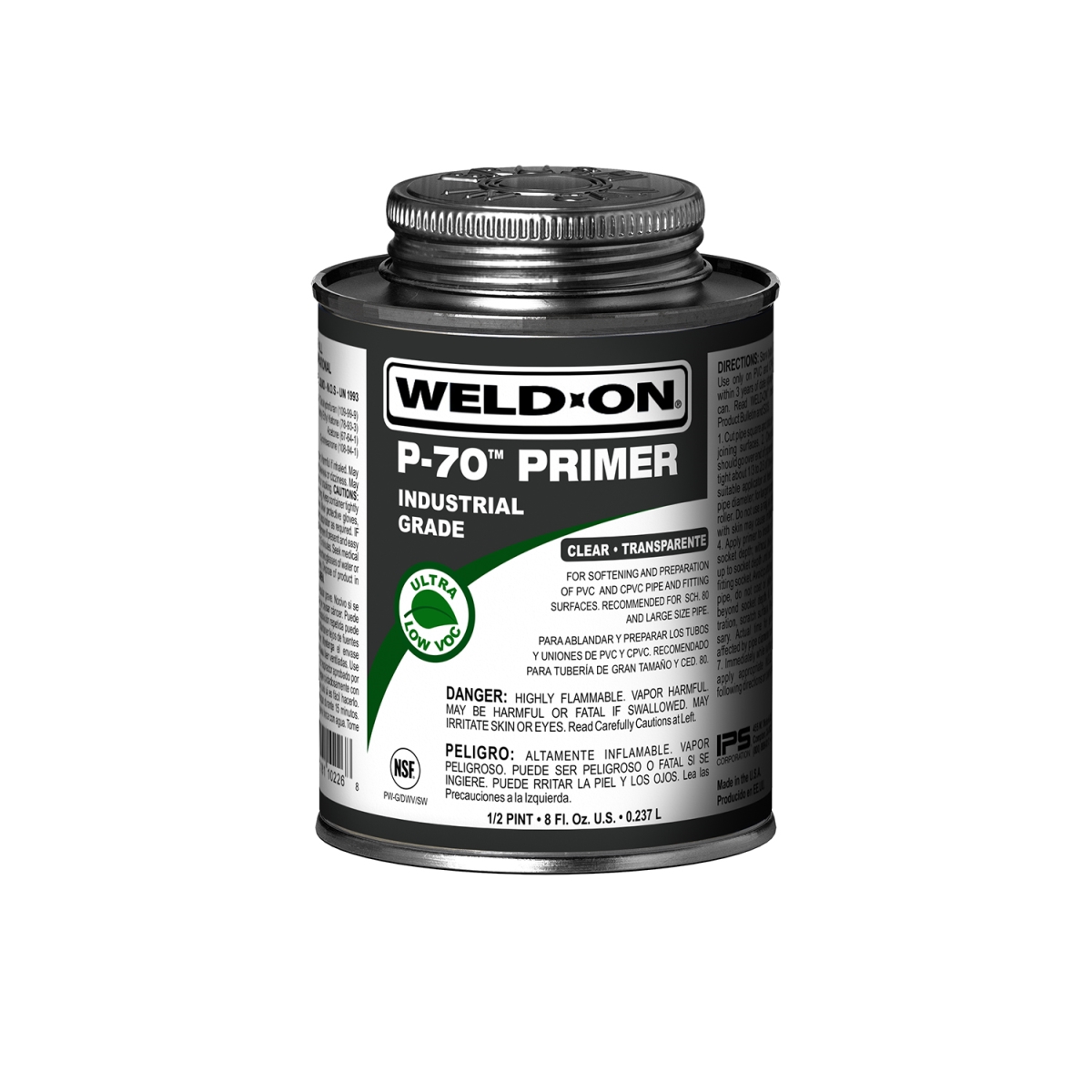 10226W 0.5 Pint P-70 Primer, Clear
