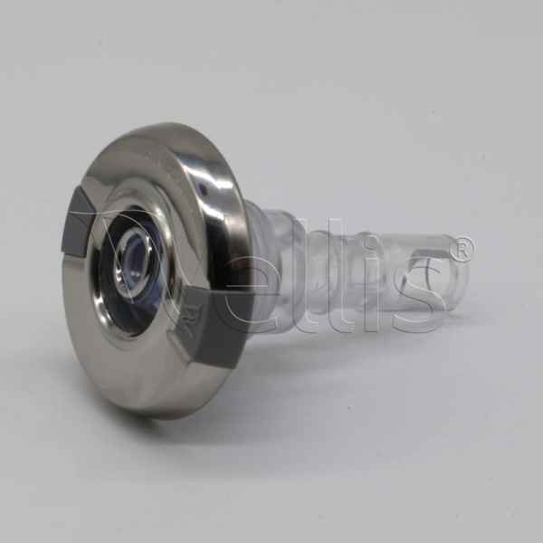 AJ00214 2 in. Transparent 1 Hole V3 Jet