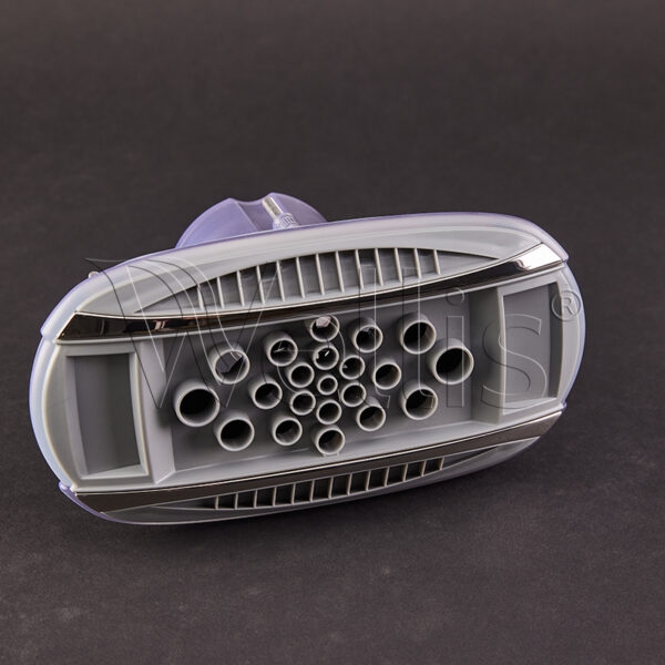 AJ00276 7 in. Jet Housing Multiport Life, Dark Grey
