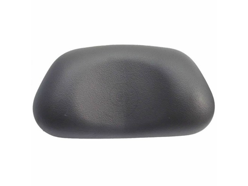 Infinity Plain Mini-Lounge Pillow - Black - 7.5 x 3.75 x 2 in - Waterproof Design