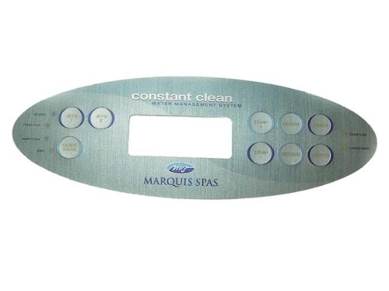 650-0704 9 Button Topside Overlay