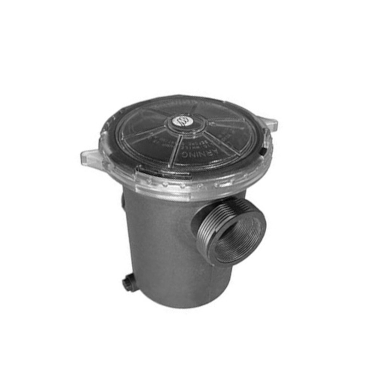 310-6600 2 x 2 in. Lint Trap Assembly with Basket & Lid