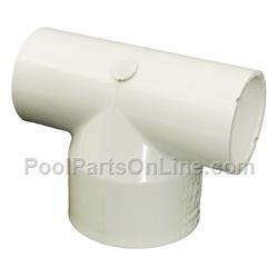 413-2030 PVC Reducing Slip Tee, 1 x 1 x 1.5 in. Spigot