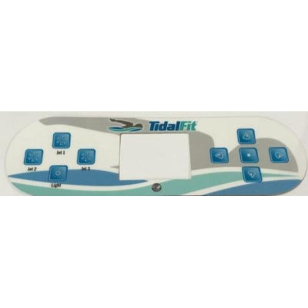 OP11-1105-11 Oval Overlay - Island TP800, 3-Button
