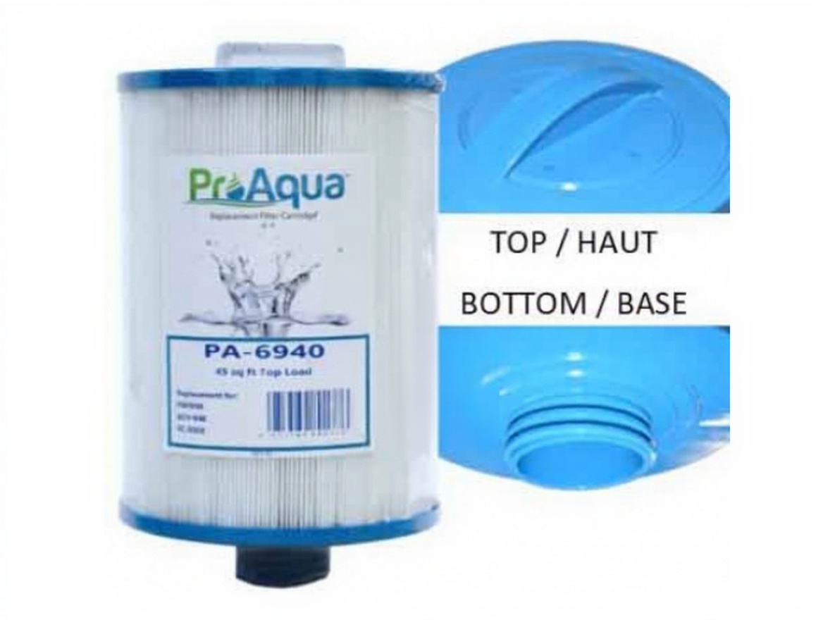 PA-6940 6 x 9 in. Cartridge Spa-Hot Tub Replacement Filter