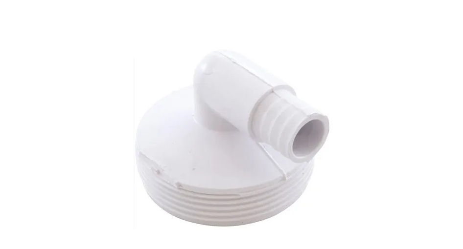 42-2391A-K 2 in. 90 Deg Barb Heater Tailpiece for Pool & Spa