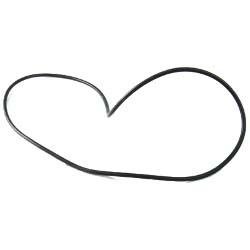 Water Valve O-Ring - Gray - 0.3 lbs - Quick Clean Internal