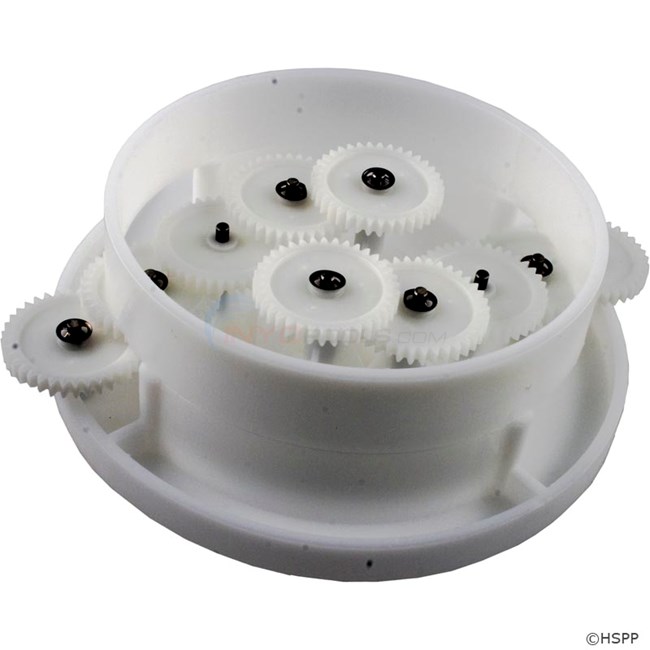 5-Port Top Feed Ball Valve - White - 1.4 lbs