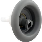 Balboa Water Group 978381 5 in. Face Pentair Cyclone Textured Jet Internal, Adjustable Swirl - Light Gray