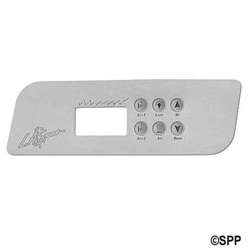 Picture of Maax Spas PL49536 Spaside Overlay LA Spa Gecko TSC44 6-Button, 2-Pump & Aux for PL49530