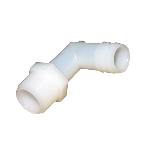 Generic P4MCB-8 0.25 RB x 0.5 MPT in. Threaded Barb Adapter PVC Fitting