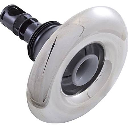 4.38 in. Face Quantum Screw In Smooth Jet Internal, Directional - Gray with Stainless