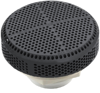 Super Hi-Flo VGB Spa Suction - 2 in. Plumbing, Black