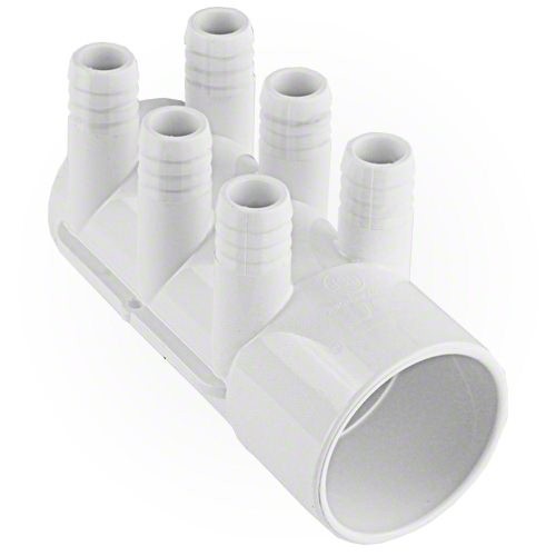 2 x Dead End x 0.75 in. RB Ports PVC Manifold