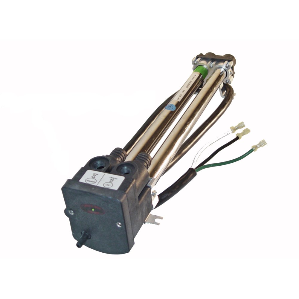 C3564-1 6kW 240V Low Flow Double Barrel Replacement Heater Assembly with Auto Reset Hi-Limit, Sensors Included