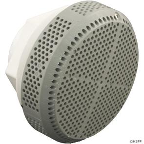 VGB Super Hi-Flow Suction Assembly - 5 in. dia Cover, 2 in. Spigot Deep Socket, Gray