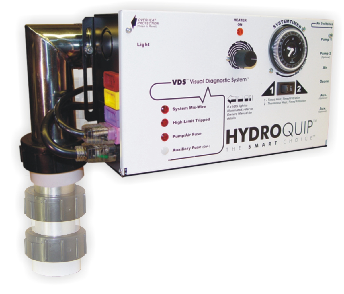 Hydro-Quip CS4009-US1 1.4 & 5.5kW Air Control System with Time Clock