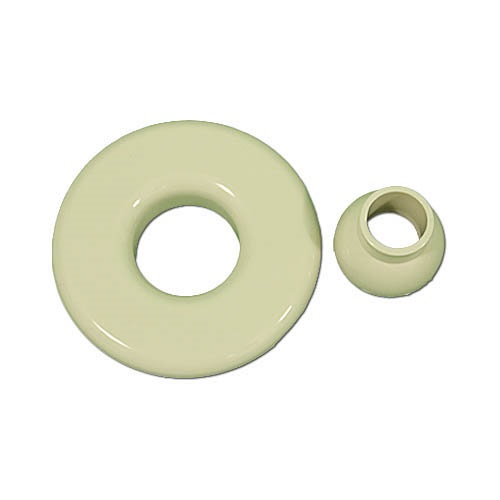 10-3955-BON Slimline Jet Escutcheon - Bone
