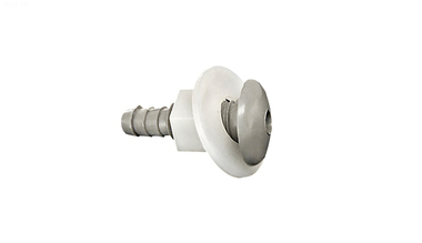 0.25 in. Barb Button Style Air Injector, Gray