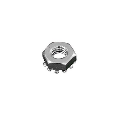 Stainless Steel Heater Terminal Nut, 10-32 Keps