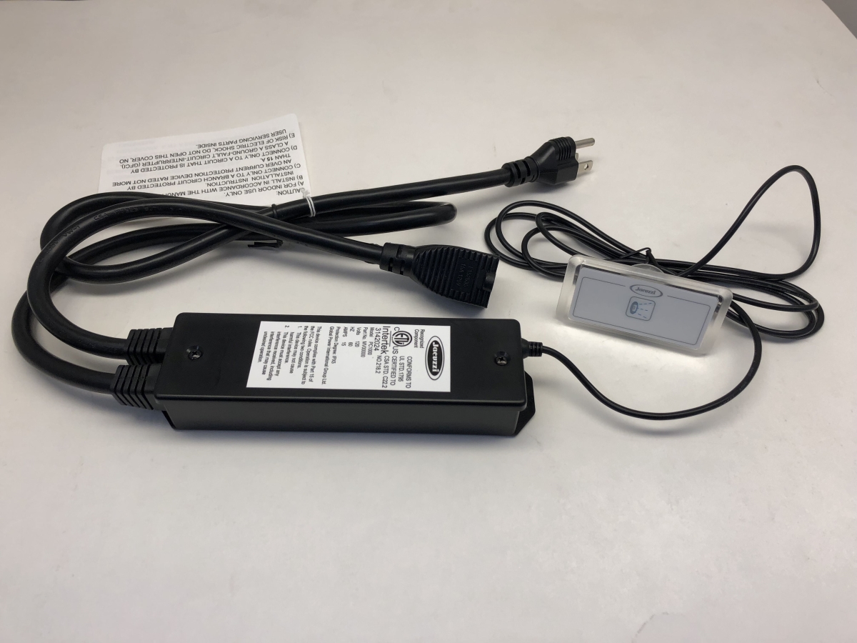 MV00000 120V Bath Control with Rectangle Topside