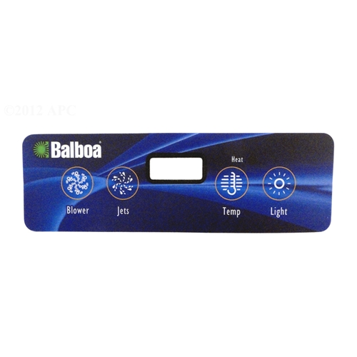 Duplex 4-Button Spa Side Overlay for 54094