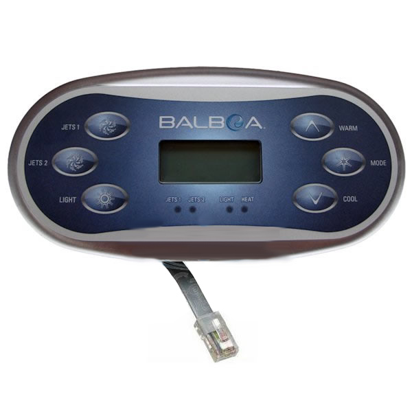 Oval 6-Button Spa Side Overlay for 54548
