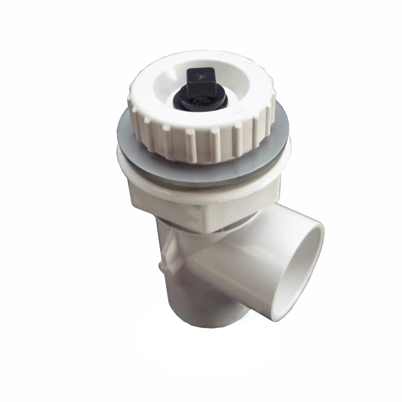 Waterfall Diverter Valve - Black - 1.5in. - Durable Design for Pool Systems