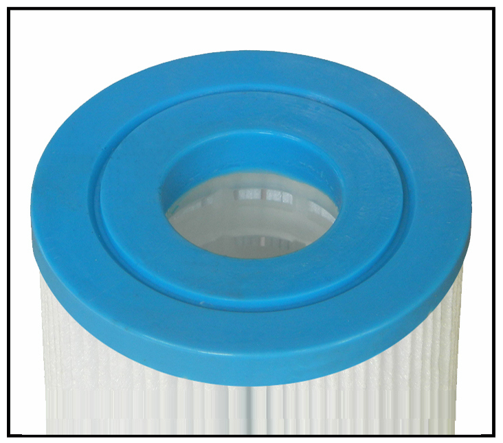 P-6620 8 in. 20 Sq. ft. Cartridge Filter with Top 2.62 in. Open Handle, Bottom 2.62 in. Open - 6.25 in. Dia.