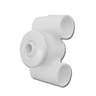 Balboa Water Group 10-5100-WHT 1.5 Water x 1.5 Air Slip in. Hydro Jet Standard Assembly - White