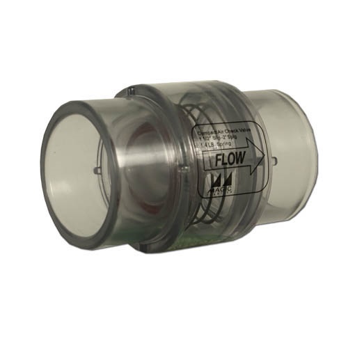 1.5 in. Magic lnline Check Air Valve Assembly - Clear