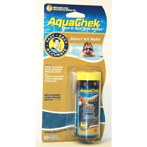 7-In-1 Test Strips Water Testing - 50 Count Bottles -  Aquacheck, AQ462277