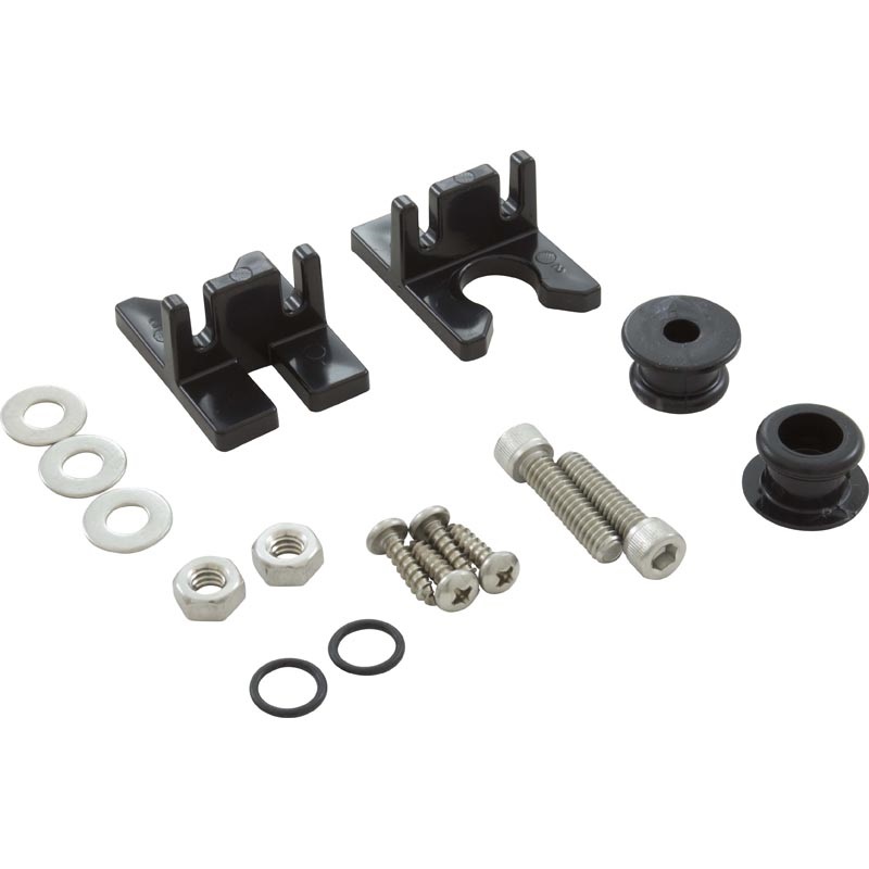 Skim Filter Weir Snap Lock Kit with Hardware, Black