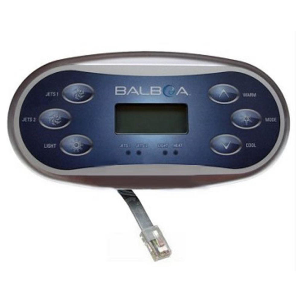 Balboa Water Group 55582 VL620S Oval 6-Button No Overlay Spaside Control