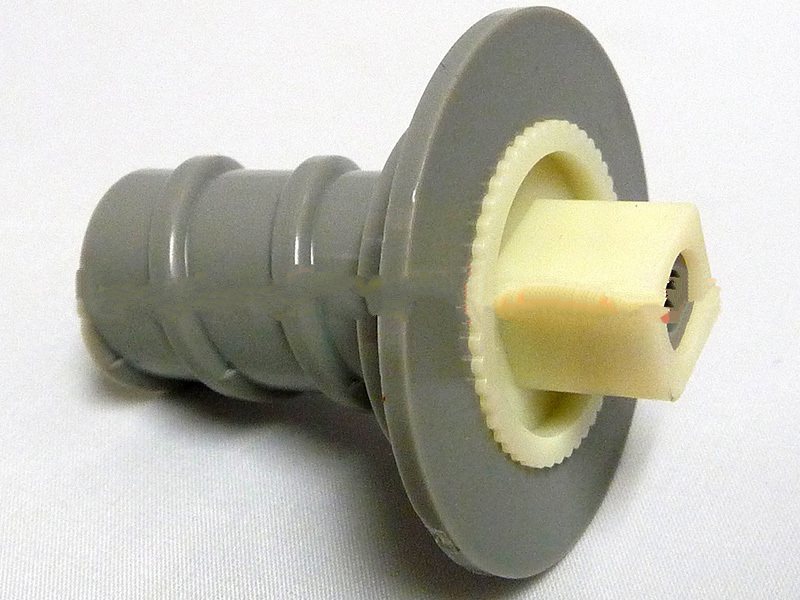 J-400 Series Air Control Valve Knob Stem - Gray - Durable Design