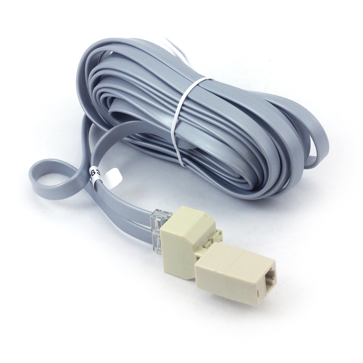 22635 Extension Cable - Spaside 25 ft. Long 8 Pin Phone Cable 2 to 1 Adapter