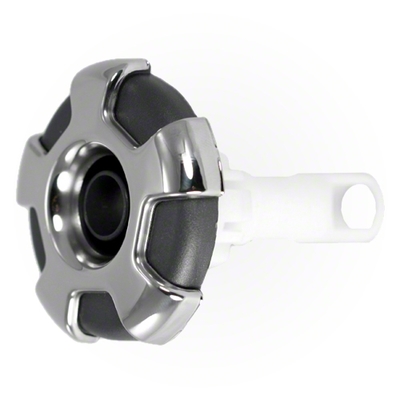 2.25 in. Face Typhoon 200 Jet Internal, Crown Directional - Gray with Stainless Escutcheon