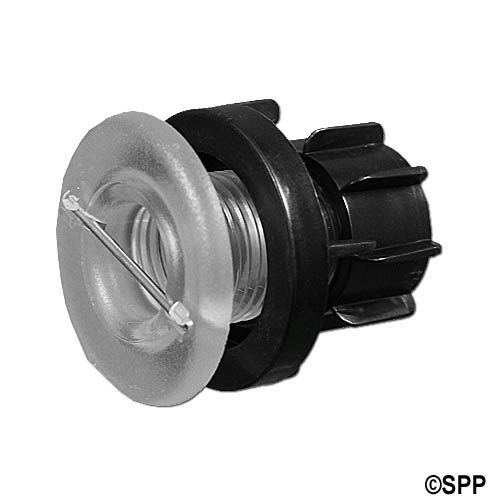 30388-CLR Sensor Mount, Through-Wall, 0.37 in. Bulb, Clear