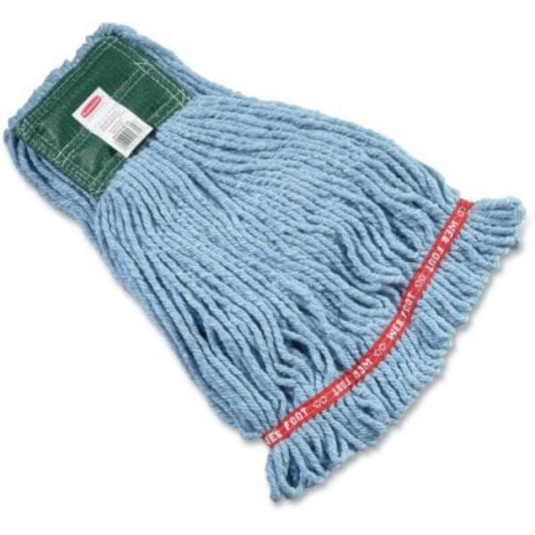 5 in. Headband Shrinkless Wet Mop, Blue - Pack of 6