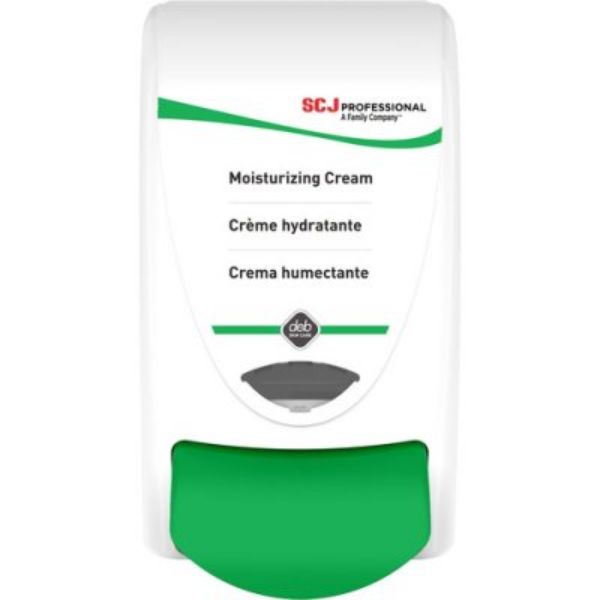 SJNRES1LDS 1 lit Moisturizing Cream Dispenser, Green & White