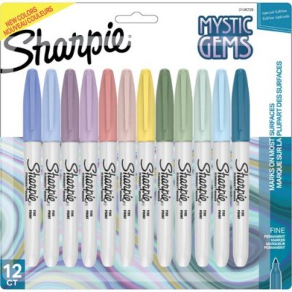 Sharpie  Mystic Gems Permanent Markers - Pack of 12